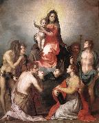 Madonna in Glory and Saints, Andrea del Sarto